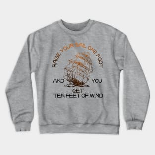 Sailing Sayings Crewneck Sweatshirt